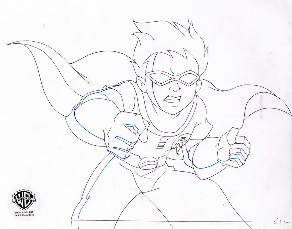 Teen Titans Original Production Drawing: Robin - Choice Fine Art