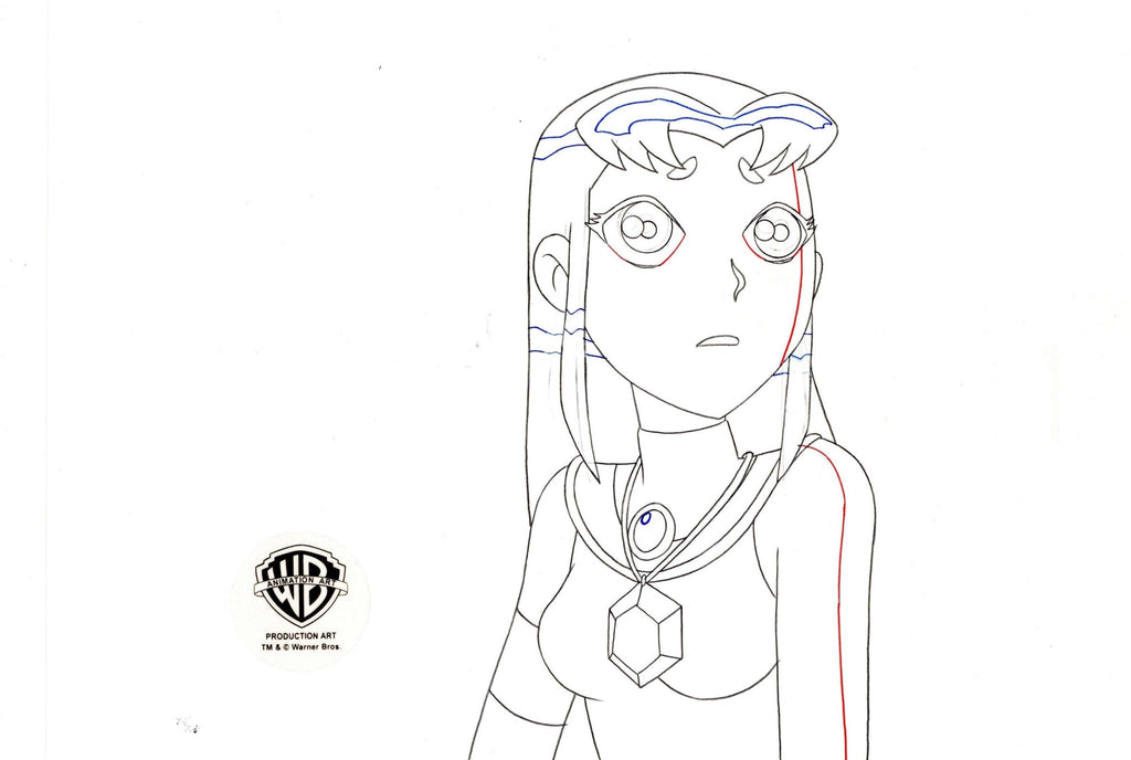 Teen Titans Original Production Drawing: Starfire - Choice Fine Art