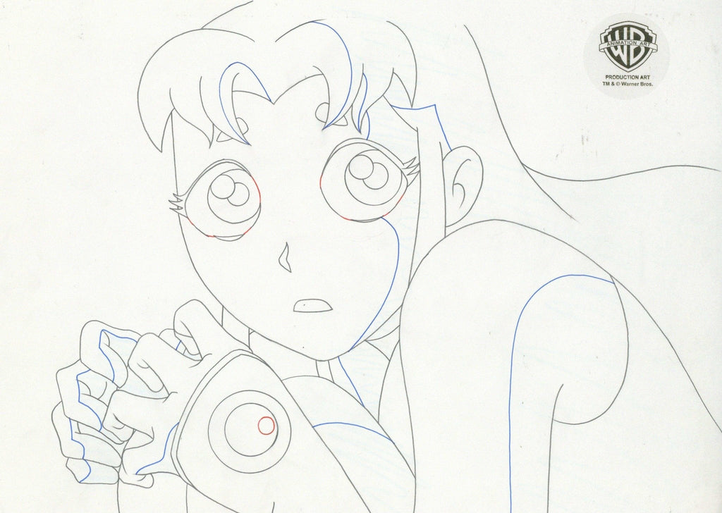 Teen Titans Original Production Drawing: Starfire - Choice Fine Art