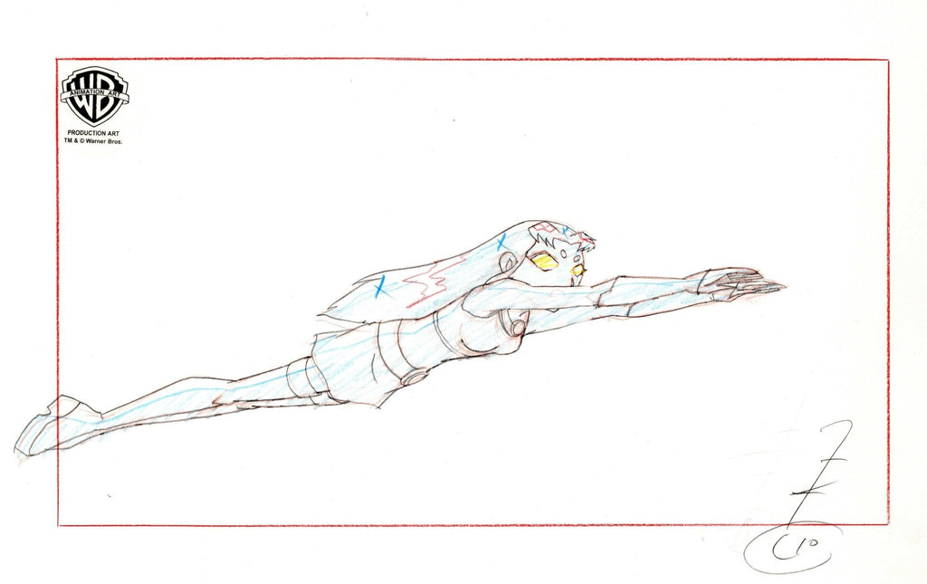 Teen Titans Original Production Drawing: Starfire - Choice Fine Art
