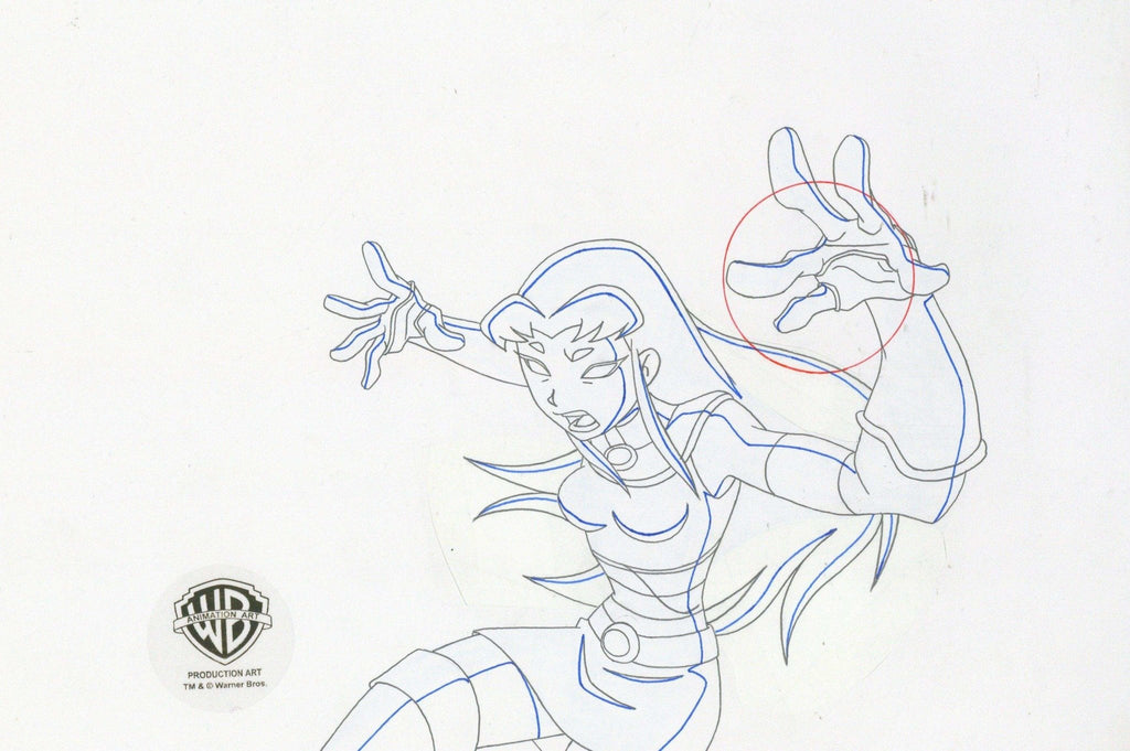 Teen Titans Original Production Drawing: Starfire - Choice Fine Art