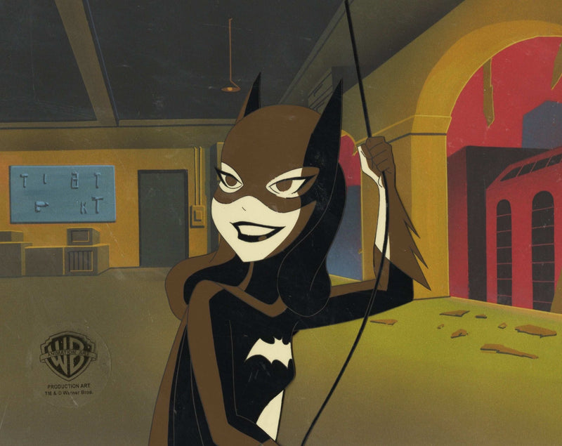 The New Batman Adventures Original Production Cel: Batgirl - Choice Fine Art