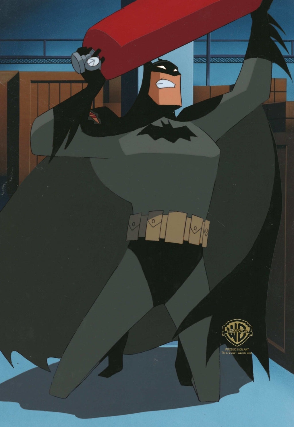 The New Batman Adventures Original Production Cel: Batman - Choice Fine Art