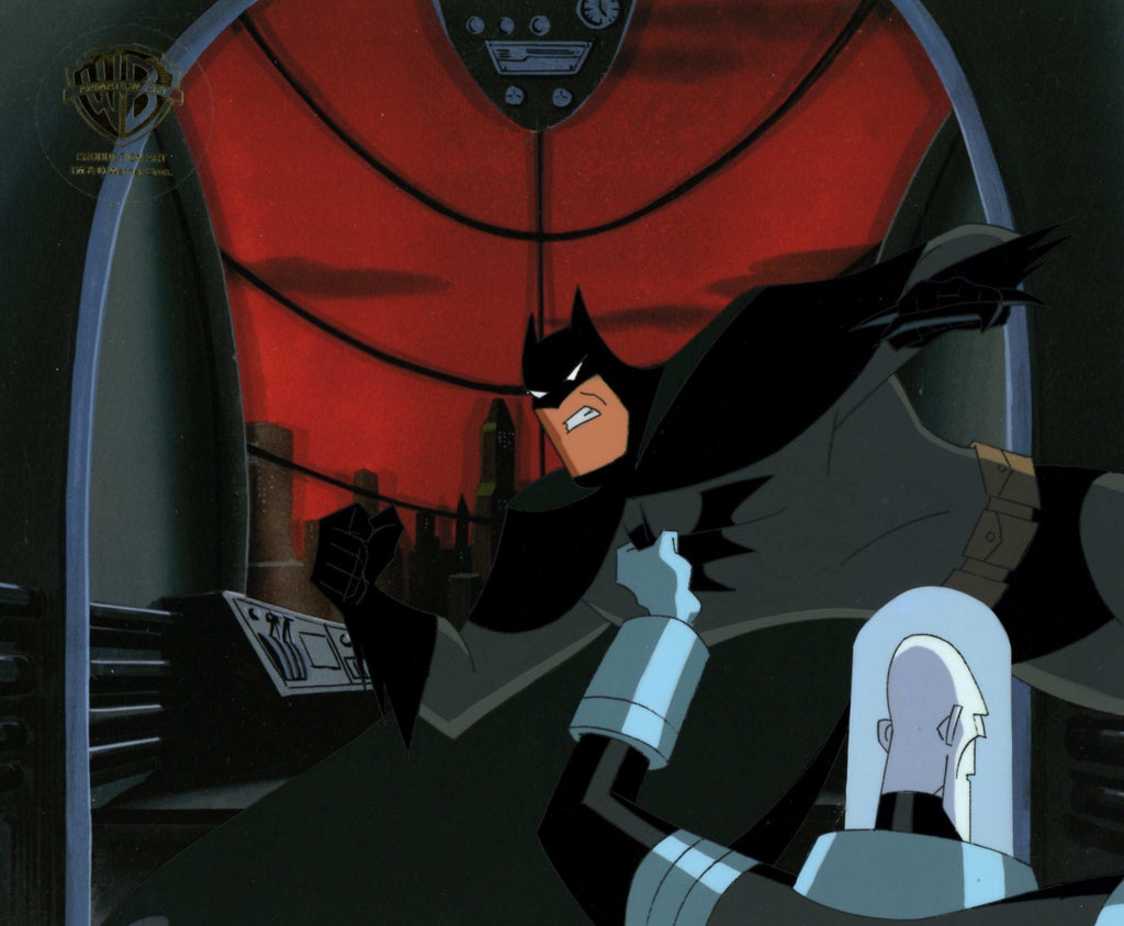 The New Batman Adventures Original Production Cel: Batman and Mr. Freeze - Choice Fine Art