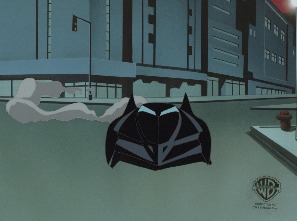 The New Batman Adventures Original Production Cel: Batmobile - Choice Fine Art