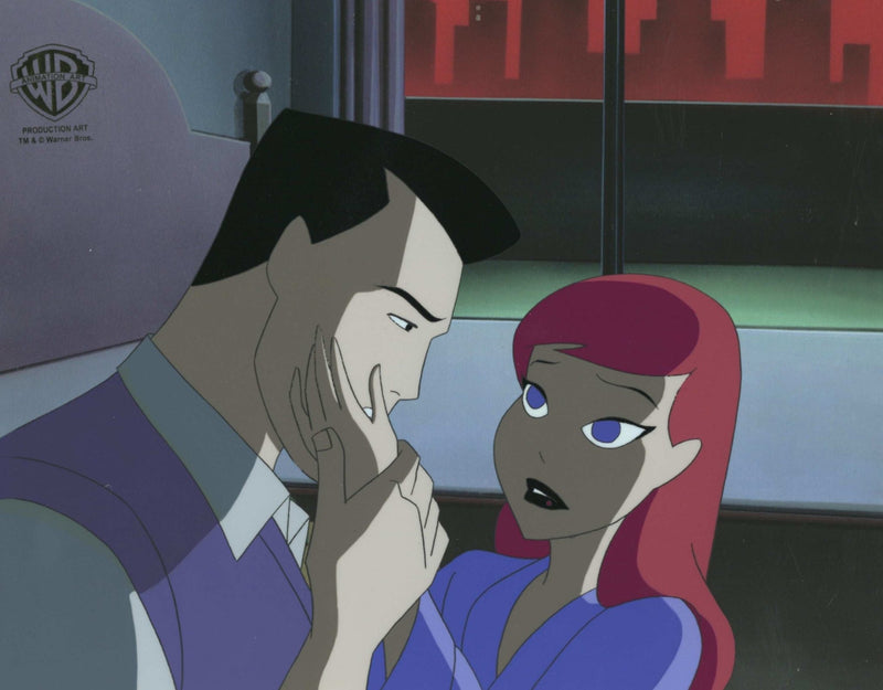 The New Batman Adventures Original Production Cel: Dick Grayson and Barbara Gordon - Choice Fine Art