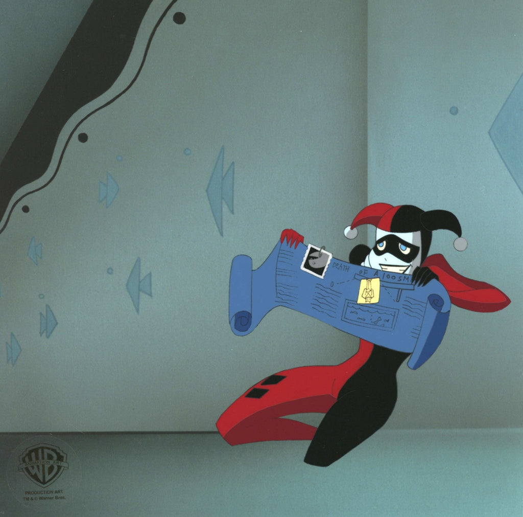 The New Batman Adventures Original Production Cel: Harley Quinn - Choice Fine Art