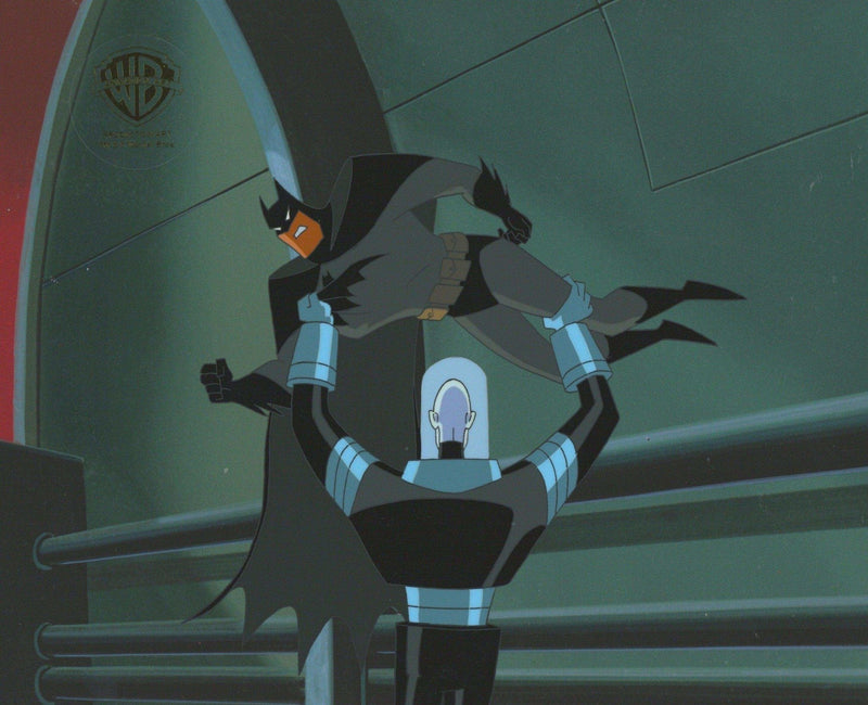 The New Batman Adventures Original Production Cel: Mr. Freeze and Batman - Choice Fine Art