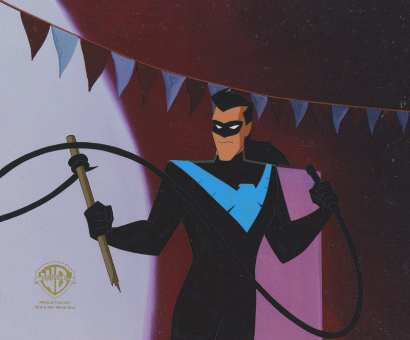 The New Batman Adventures Original Production Cel: Nightwing - Choice Fine Art