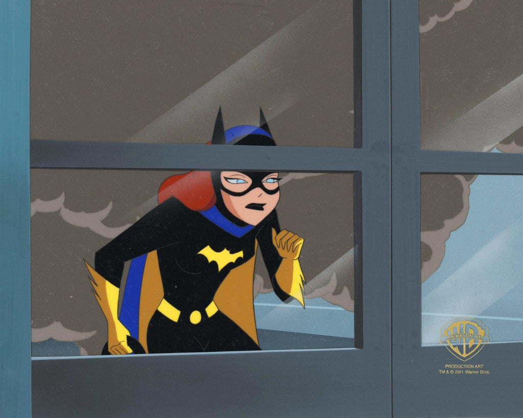 The New Batman Adventures Original Production Cel on Original Background: Batgirl - Choice Fine Art