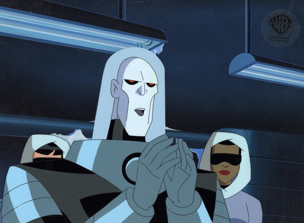 The New Batman Adventures Original Production Cel on Original Background: Mr. Freeze - Choice Fine Art