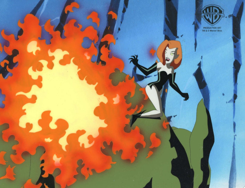 The New Batman Adventures Original Production Cel: Poison Ivy - Choice Fine Art