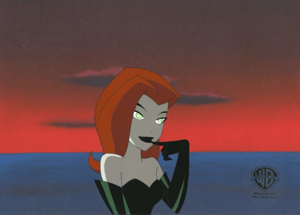 The New Batman Adventures Original Production Cel: Poison Ivy - Choice Fine Art