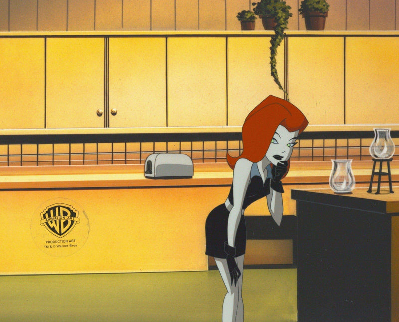 The New Batman Adventures Original Production Cel: Poison Ivy - Choice Fine Art