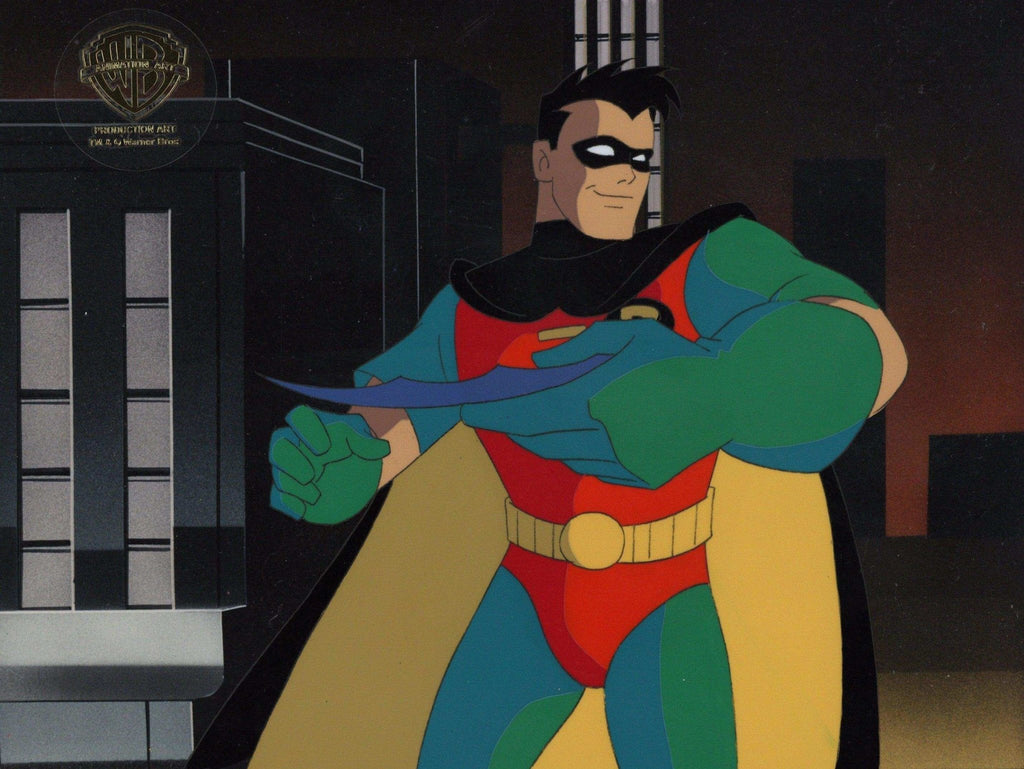 The New Batman Adventures Original Production Cel: Robin - Choice Fine Art