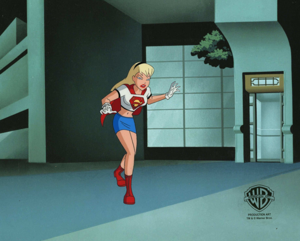 The New Batman Adventures Original Production Cel: Supergirl - Choice Fine Art