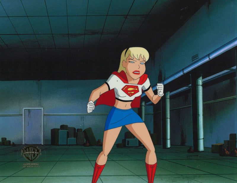 The New Batman Adventures Original Production Cel: Supergirl - Choice Fine Art