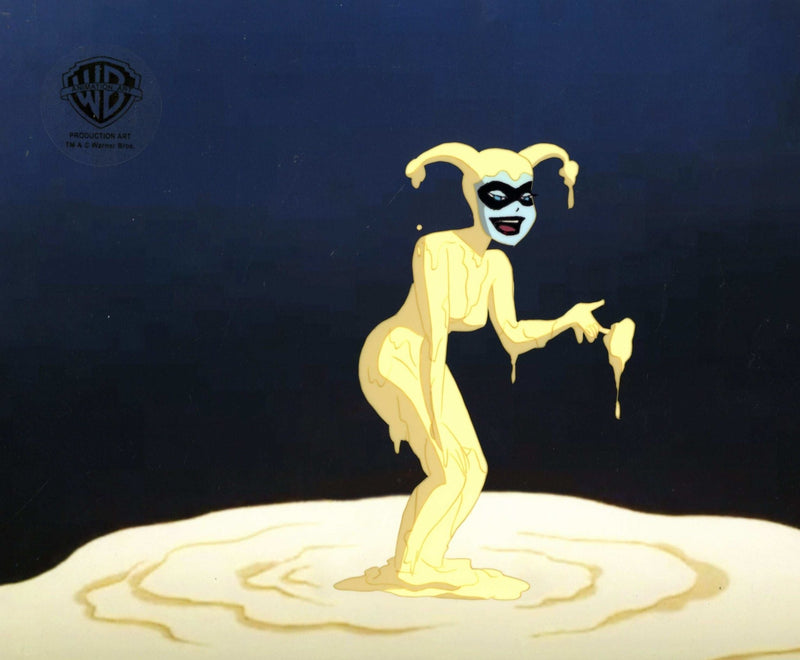 The New Batman Adventures Original Production Cel with Matching Drawing: Harley Quinn - Choice Fine Art