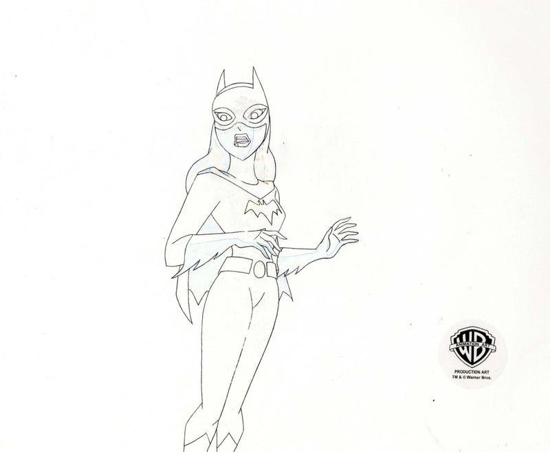 The New Batman Adventures Original Production Drawing: Batgirl - Choice Fine Art