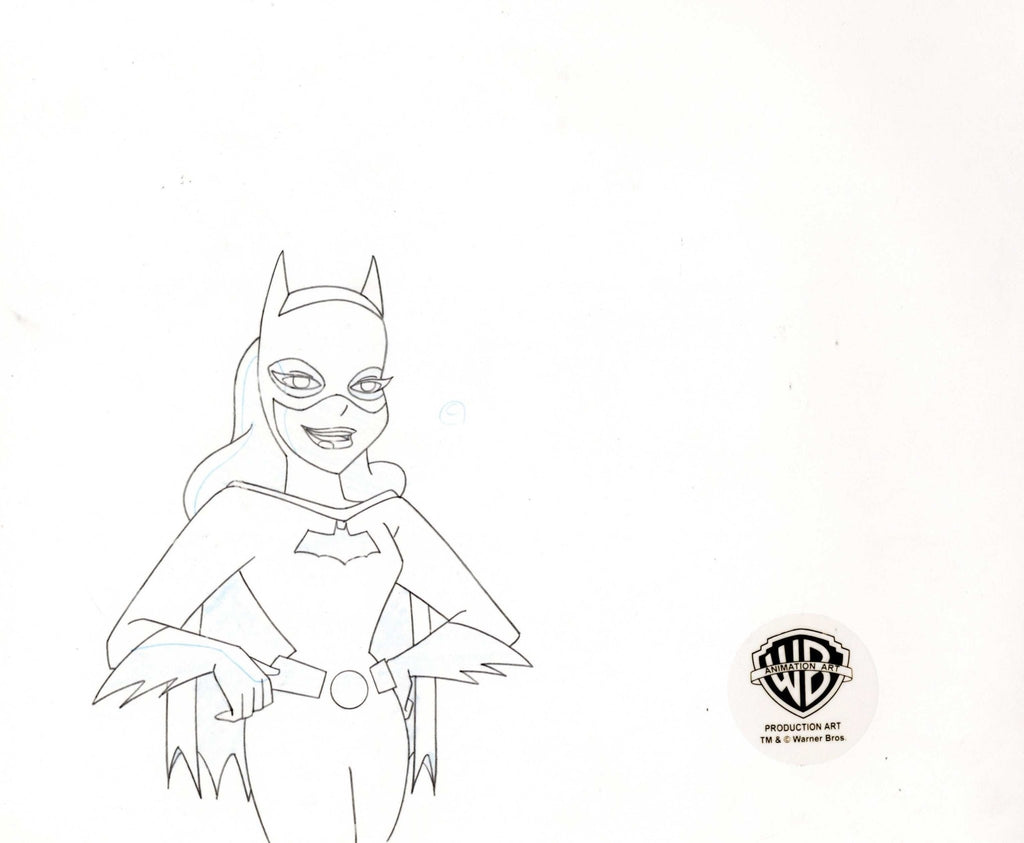 The New Batman Adventures Original Production Drawing: Batgirl - Choice Fine Art