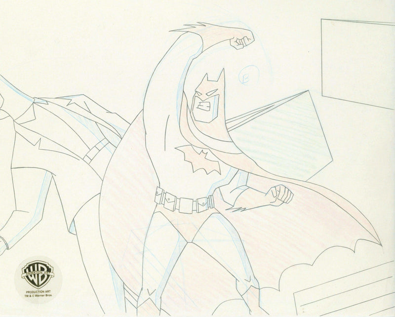 The New Batman Adventures Original Production Drawing: Batman - Choice Fine Art