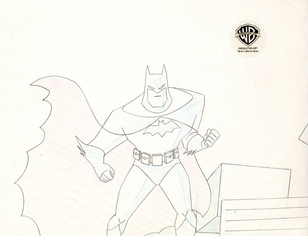 The New Batman Adventures Original Production Drawing: Batman - Choice Fine Art