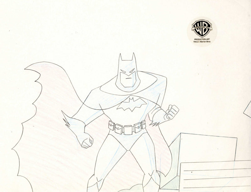 The New Batman Adventures Original Production Drawing: Batman - Choice Fine Art