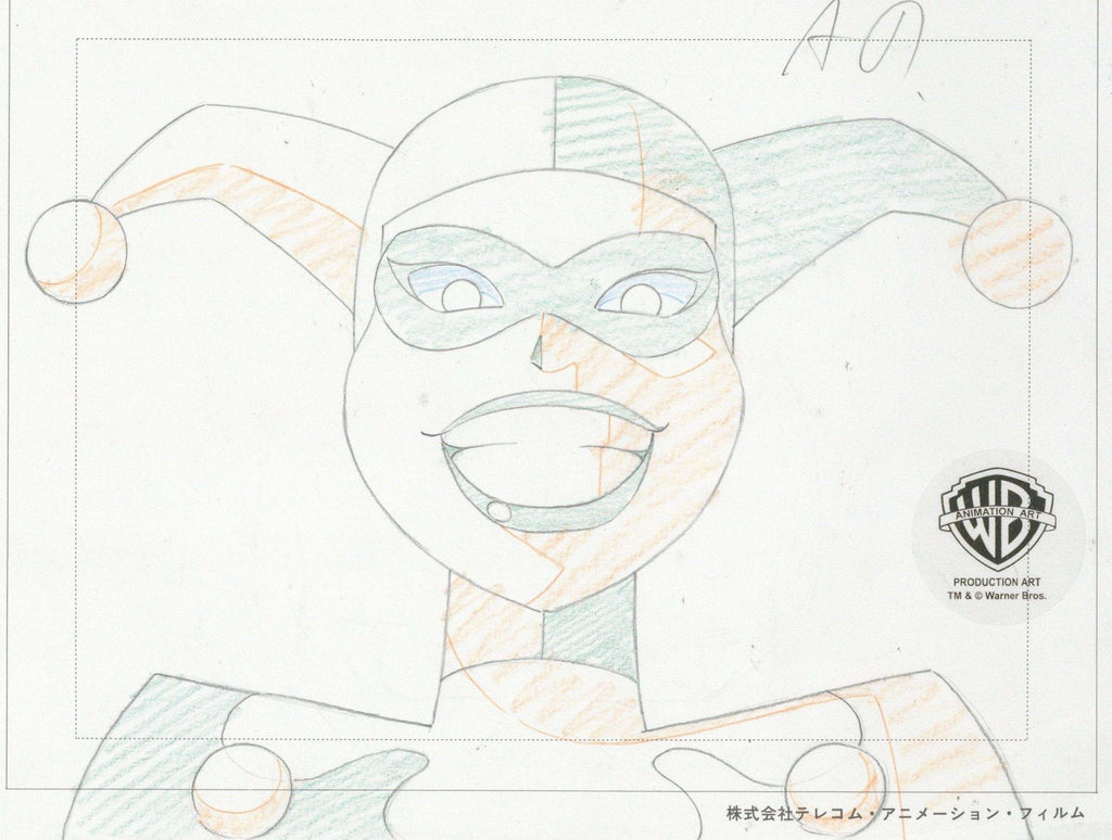 The New Batman Adventures Original Production Drawing: Harley Quinn - Choice Fine Art