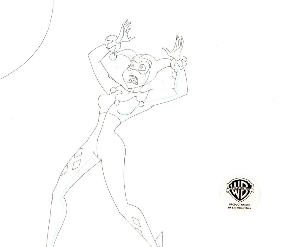 The New Batman Adventures Original Production Drawing: Harley Quinn - Choice Fine Art