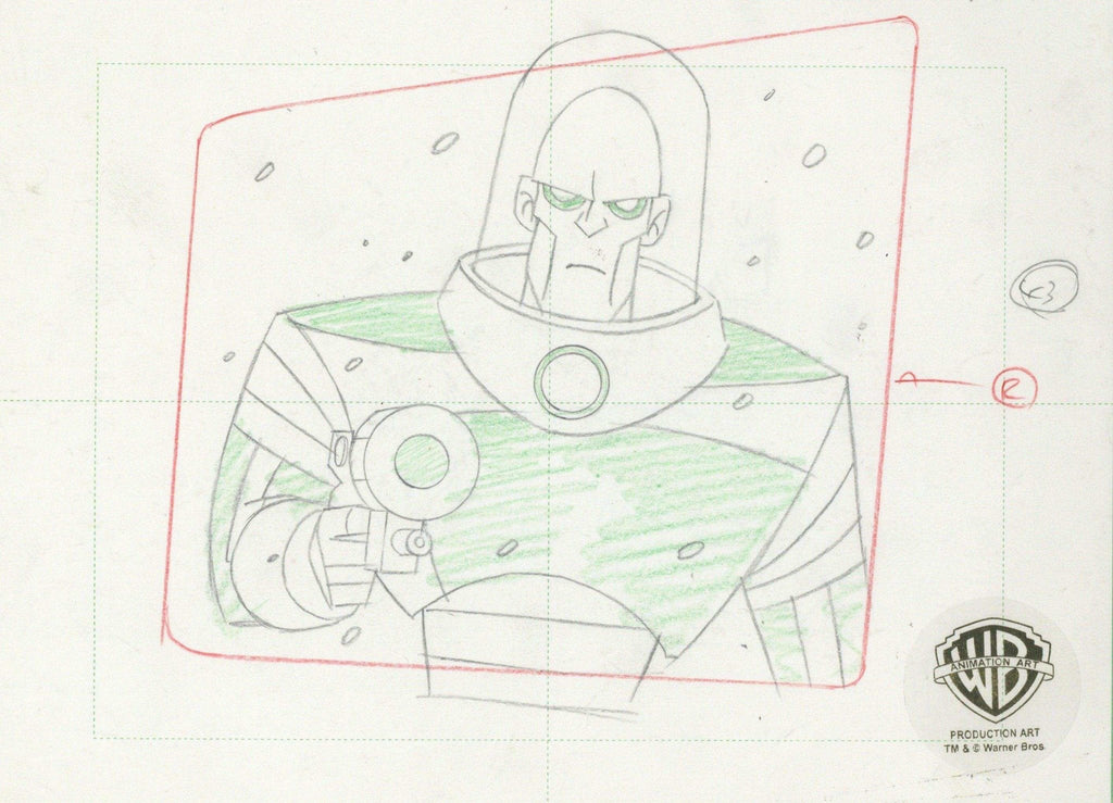 The New Batman Adventures Original Production Drawing: Mr. Freeze - Choice Fine Art