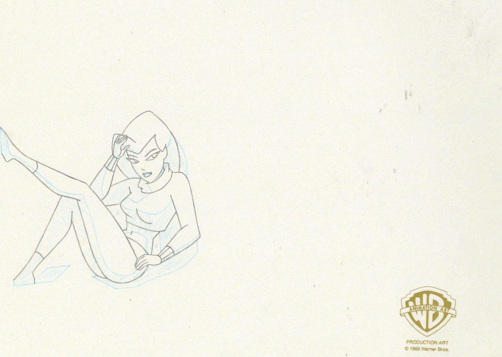 The New Batman Adventures Original Production Drawing: Poison Ivy - Choice Fine Art