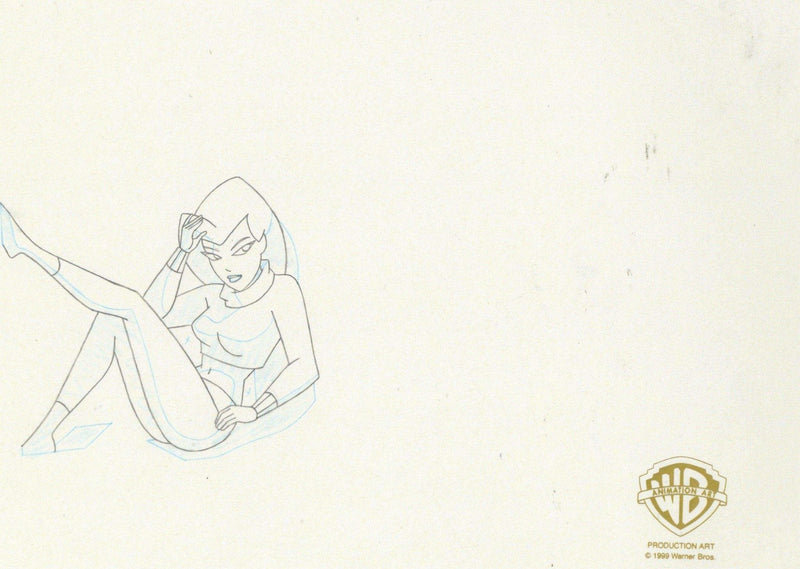 The New Batman Adventures Original Production Drawing: Poison Ivy - Choice Fine Art