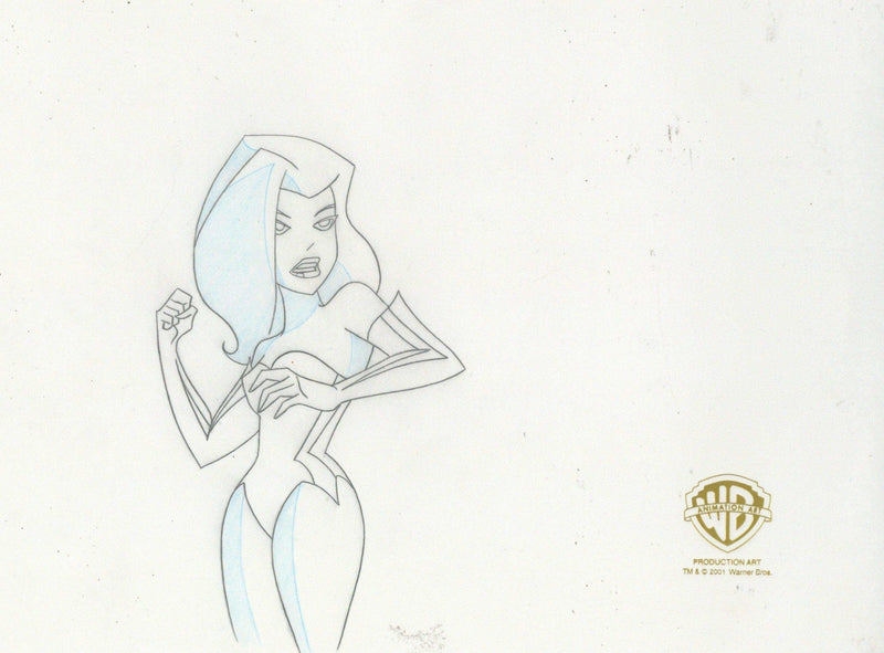 The New Batman Adventures Original Production Drawing: Poison Ivy - Choice Fine Art