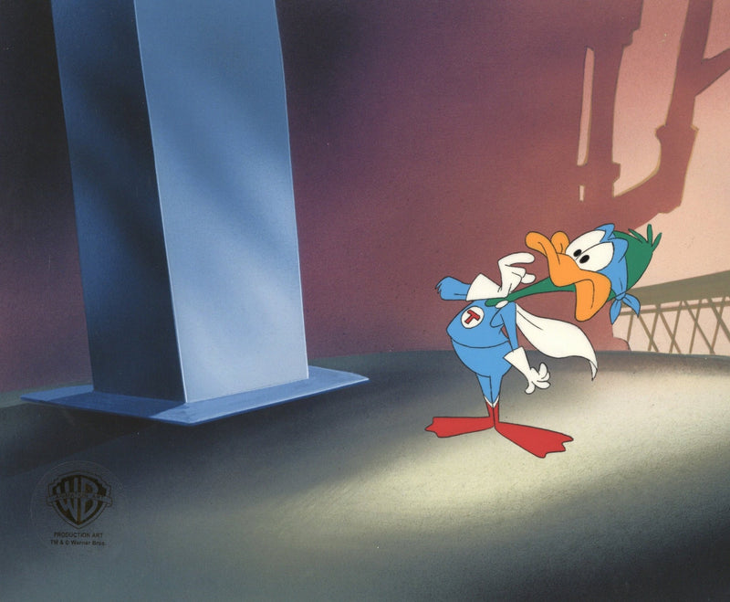 Tiny Toons Adventures Original Production Cel: Plucky Duck - Choice Fine Art