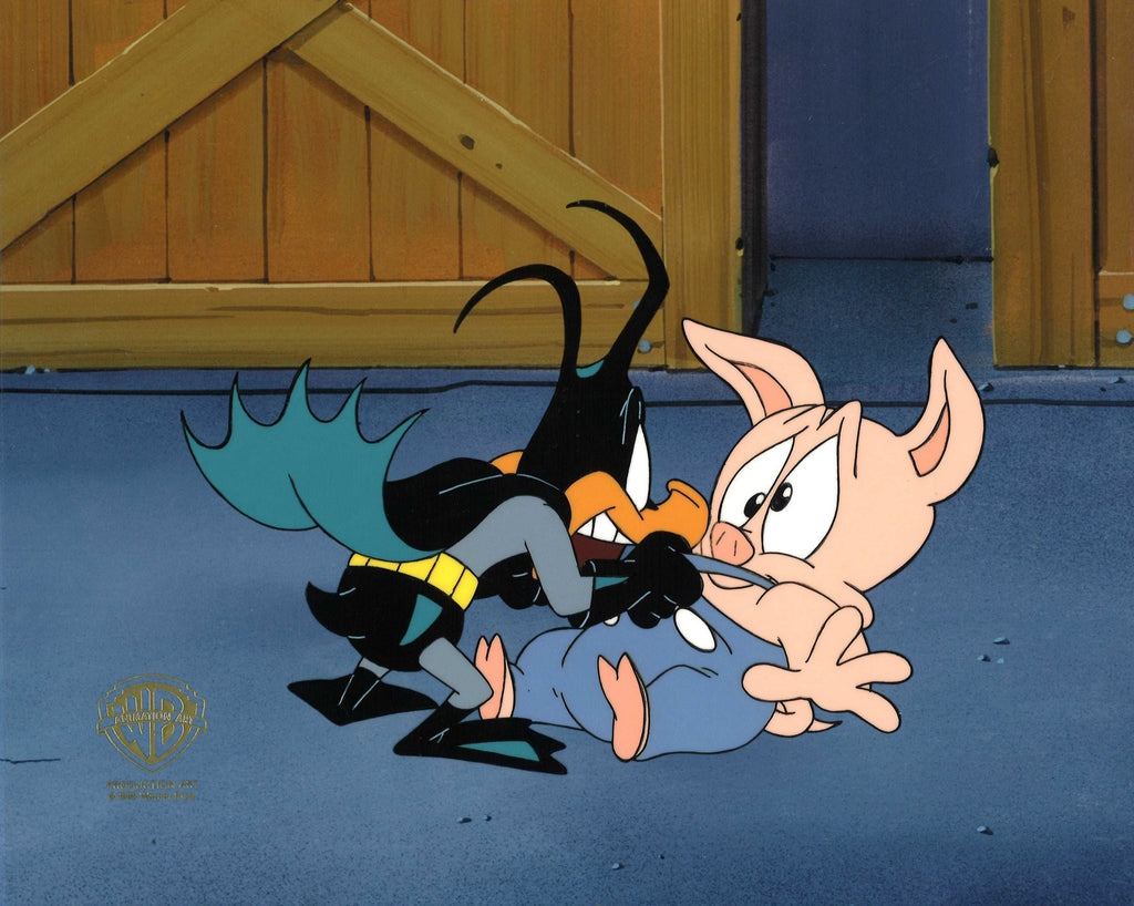 Tiny Toons Original Production Cel: Batduck and Hamton - Choice Fine Art