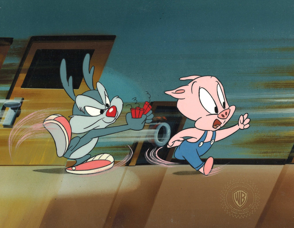 Tiny Toons Original Production Cel: Calamity, Hamton - Choice Fine Art