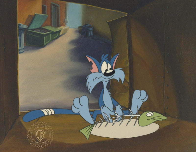 Tiny Toons Original Production Cel: Furball - Choice Fine Art