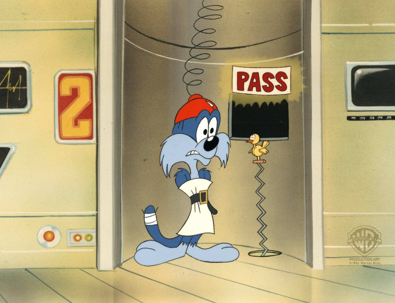 Tiny Toons Original Production Cel: Furrball - Choice Fine Art