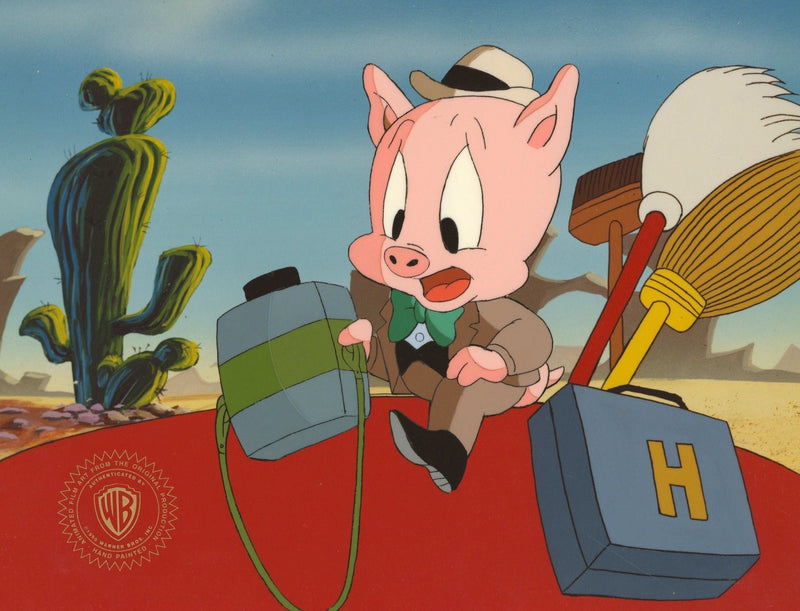 Tiny Toons Original Production Cel: Hamton J. Pig - Choice Fine Art