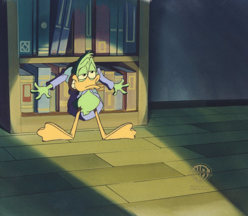 Tiny Toons Original Production Cel: Plucky Duck - Choice Fine Art