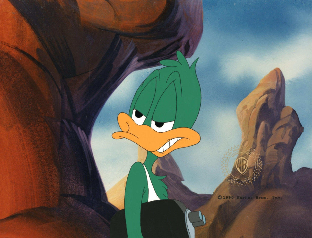 Tiny Toons Original Production Cel: Plucky Duck - Choice Fine Art