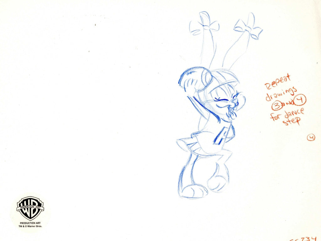 Tiny Toons Original Production Drawing: Babs Bunny - Choice Fine Art