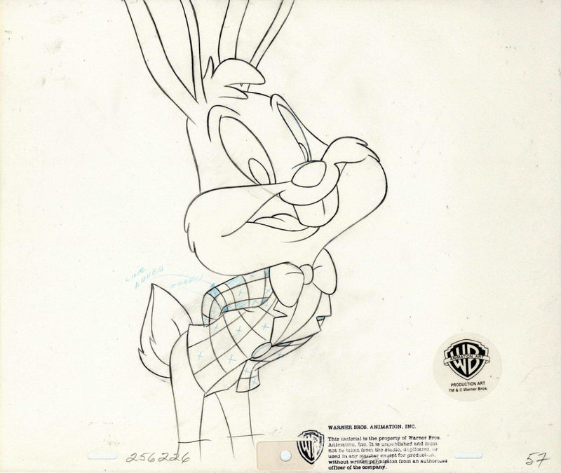 Tiny Toons Original Production Drawing: Buster - Choice Fine Art