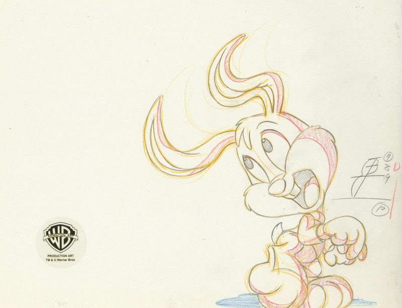 Tiny Toons Original Production Drawing: Buster - Choice Fine Art